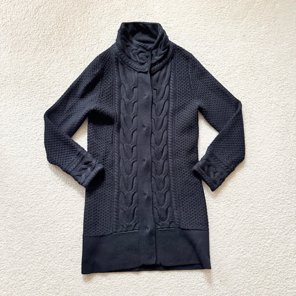 EUC banana republic wool knit jacket